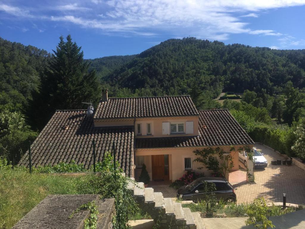 Les Ollieres Sur Eyrieux - La Maison Du Bonheur Экстерьер фото